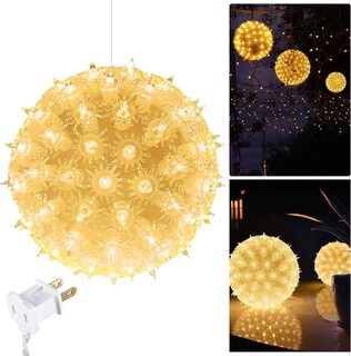 Foto 4 | Foto 4 | Luces Navideñas En Forma De Bola Brightown 15 Cm Con 100 Bombillas Led - Venta Internacional