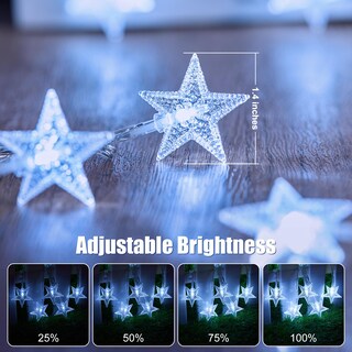 Foto 4 | Foto 4 | Cadena de Luces Minetom de 33 Pies y 100 Led con Control Remoto y Temporizador - Venta Internacional