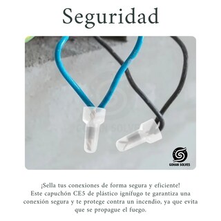 Foto 5 | Foto 5 | Capuchón Para Conexión De Presión, Empalme Final Tipo A, 100 Pz