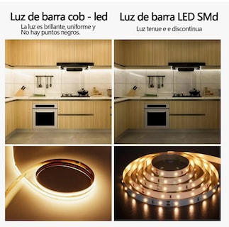 Foto 6 | Foto 6 | Tira Luz Led Flex 24v 10m Interior 320leds/m Regulador