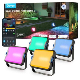 Foto 1 | Foto 1 | Focos Led Govee Rgbic, Blanco Cálido Y Frío, Paquete De 4 Unidades - Venta Internacional.