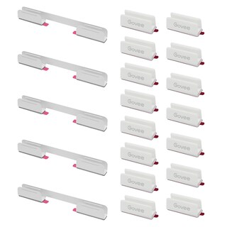 Foto 1 | Foto 1 | Soportes De Montaje Govee Rgbic - Lámpara De Neón (20 Unidades) Color Blanco - Venta Internacional.