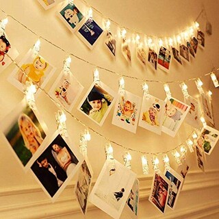 Foto 1 | Foto 1 | Cadena De Luces Led Dopheur Con Clip Para Fotos Funciona Con Pilas - Venta Internacional.