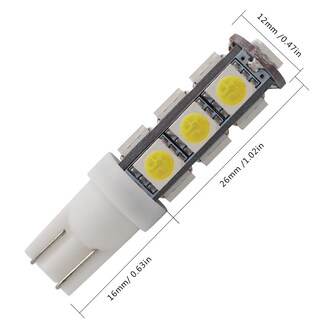 Foto 2 | Foto 2 | Bombillas Led Grv T10 921 922 13-5050 Smd 12 V Luz Blanca Fría X10 - Venta Internacional.