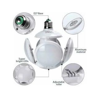 Foto 2 | Foto 2 | Bombilla Led Bullet Ball De 40 W, E27, 6500 K, 120 Led - Venta Internacional.