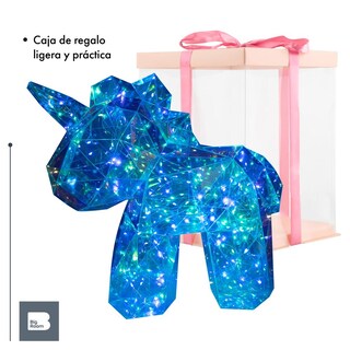 Foto 5 | Foto 5 | Lámpara 3D Unicornio Big Room Luz Led Multicolor