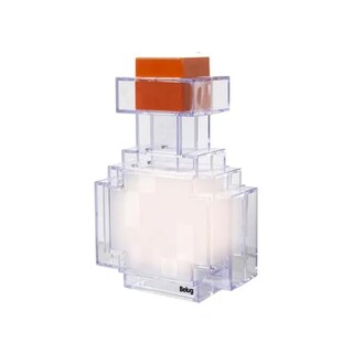 Foto 1 | Foto 1 | Lámpara Recargable Minecraft Belug Blanco Transparente Tapa Café