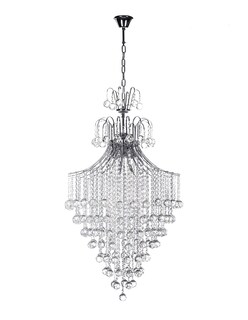 Foto 1 | Foto 1 | Candil Gamalux PA-62-CH Plata Europa Venecia de 8 Luces