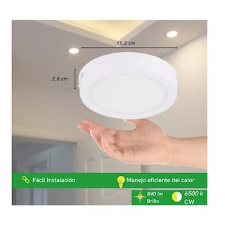 Foto 2 | Foto 2 | Lámparas de Sobreponer Eo Safe Imports Esi9193 de 12 W 10 Piezas
