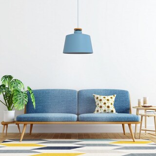 Foto 3 | Foto 3 | Lámpara Colgante Ilios Innova 125 g Azul