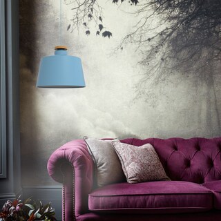 Foto 4 | Foto 4 | Lámpara Colgante Ilios Innova 125 g Azul