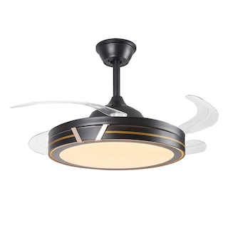 Foto 1 | Foto 1 | Lámpara Ventilador de Techo Led Luxica Lighting Vold Negro