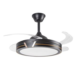 Foto 4 | Foto 4 | Lámpara Ventilador de Techo Led Luxica Lighting Vold Negro