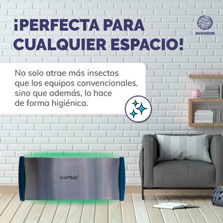 Foto 5 | Foto 5 | Lampara Mata Insectos Avantlight Modelo Kaptiss + 6 Pads