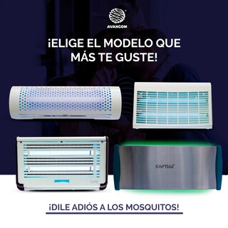 Foto 7 | Foto 7 | Lampara Mata Insectos Avantlight Modelo Kaptiss + 6 Pads