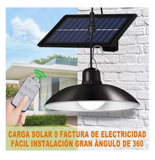 Foto 2 | Foto 2 | Lámpara Solar Interior/Exterior Impermeable