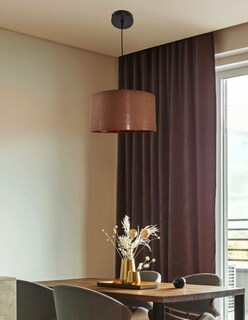 Foto 4 | Foto 4 | Lámpara Colgante Iluminación Luz Vic Deydin Decorativa Marrón