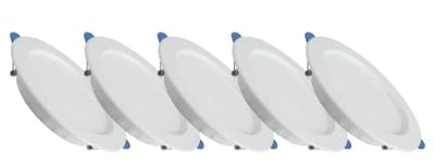 Foto 1 | Foto 1 | Xtellar Juego De 5 Lámparas Led Empotrables De 7w, Brillo Superior, Ahorro De Energía, Luz Blanca Fría