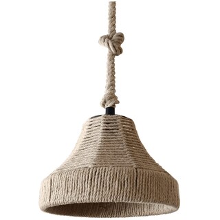 Foto 1 | Foto 1 | Lámpara Tejida Soga Cuerda Triángulo