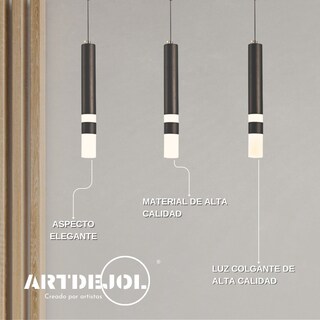 Foto 2 | Foto 2 | Lámpara Colgante Tubo Acrílico