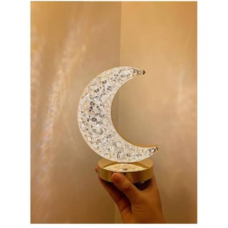 Foto 4 | Foto 4 | Lámpara Led Decorativa Crystal Moon Touch Usb 3 Colores - Venta Internacional.