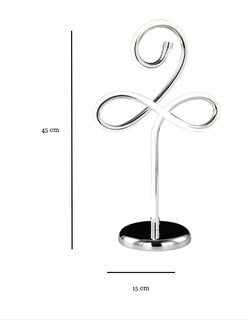 Foto 3 | Foto 3 | Lampara De Mesa Zahlen 4