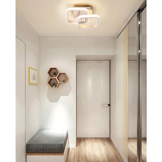 Foto 2 | Foto 2 | Lámpara de Techo Acrílica Led Cuadrada 22w 240mm - Blanca - Venta Internacional