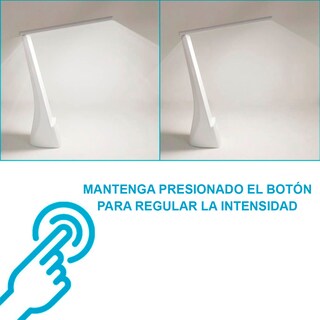 Foto 5 | Foto 5 | Lámpara De Escritorio Led Con Control Táctil Soporte Celular Recargable Color Blanco