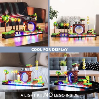 Foto 6 | Foto 6 | Kit De Iluminación Led Brickbling Para Lego Sonic Green Hill Zone - Venta Internacional.