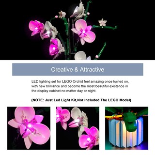 Foto 3 | Foto 3 | Kit De Iluminación Brickbling Para Lego 10311 Orchid Con Luces Led - Venta Internacional.