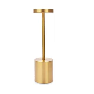 Foto 1 | Foto 1 | Lámpara De Mesa Recargable, Lámpara Inalámbrica Eo Safe Imports Esi-16226 Dorado