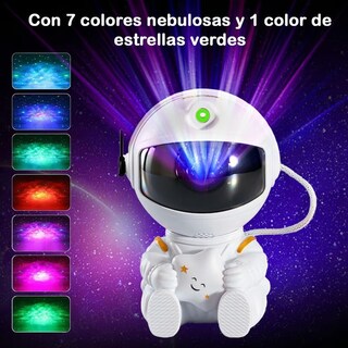 Foto 2 | Foto 2 | Mini Proyector De Astronauta Con Proyeccion De Galaxia