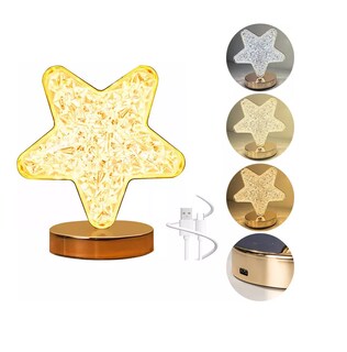 Foto 3 | Foto 3 | Lampara Escritorio Led Estrella Blanca