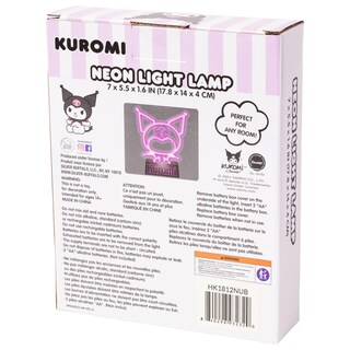 Foto 6 | Foto 6 | Lámpara Led Silver Buffalo Sanrio Hello Kitty Kuromi Neon - Venta Internacional.