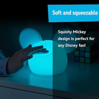 Foto 4 | Foto 4 | Batería Usb Y Batería Squishy Light De Mickey Mouse De Disney Que Cambia De Color - Venta Internacional.