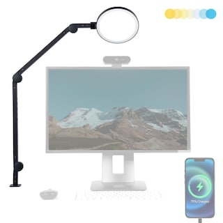 Foto 1 | Foto 1 | Lámpara Led De Escritorio Lume Cube Edge 2.0 Regulable Con Puerto Usb Negra - Venta Internacional.