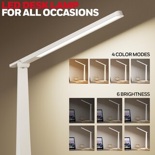 Foto 2 | Foto 2 | Lámpara De Escritorio Honeywell Led Regulable Con Carga Usb, 4 Modos - Venta Internacional.