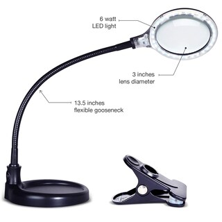 Foto 2 | Foto 2 | Lámpara de Escritorio Brightech Lightview Pro Flex con Aumento 2.25x - Venta Internacional