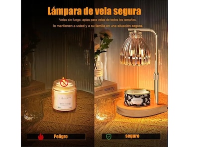Foto 2 | Foto 2 | Lámpara Xtellar Calentadora De Velas Aromáticas Regulable Con Tempor