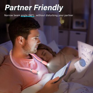 Foto 2 | Foto 2 | Lámpara De Lectura Vekkia, Recargable, Led, Cuello, Para Lectura, Color Rosa - Venta Internacional.