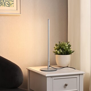 Foto 7 | Foto 7 | Lámpara Led De Mesa Edishine, Mesita De Noche Minimalista, 6 W, Color Plateado - Venta Internacional.