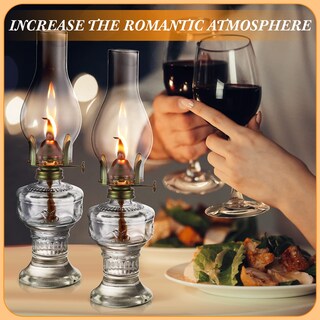 Foto 3 | Foto 3 | Lámpara De Aceite Yexiya, Lámpara Clásica Rústica De Queroseno, 32 Cm - Venta Internacional.