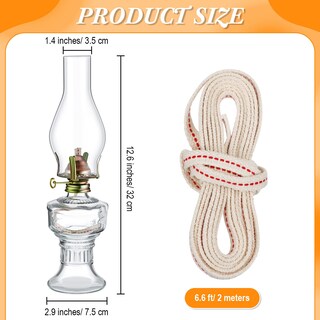 Foto 4 | Foto 4 | Lámpara De Aceite Yexiya, Lámpara Clásica Rústica De Queroseno, 32 Cm - Venta Internacional.