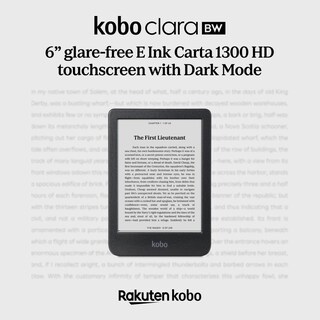 Foto 4 | Foto 4 | Ereader Kobo Clara Bw De 6 Pulgadas, Antideslumbrante, Resistente Al Agua, 16 Gb, Negro - Venta Internacional.