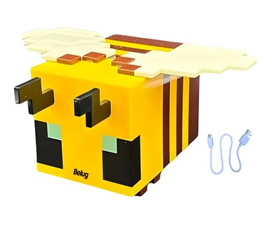 Foto 1 | Foto 1 | Lampara Abeja Brillante Con Carga Usb