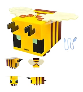 Foto 2 | Foto 2 | Lampara Abeja Brillante Con Carga Usb