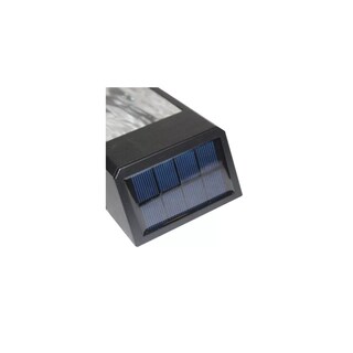 Foto 4 | Foto 4 | Lampara Solar Tipo Farol de Pared Exterior Luz Moderna Belug color Negro