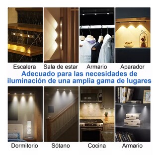 Foto 2 | Foto 2 | Barra De Luz Led Inteligente ccn Sensor de Cuerpo Humano Eo Safe Imports Esi-9539 Plata