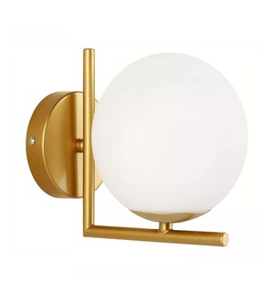 Foto 1 | Foto 1 | Lámpara Led de Pared Lab.G Dorada de 60w