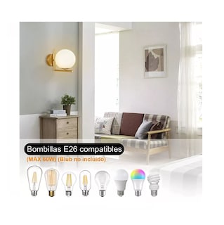 Foto 2 | Foto 2 | Lámpara Led de Pared Lab.G Dorada de 60w